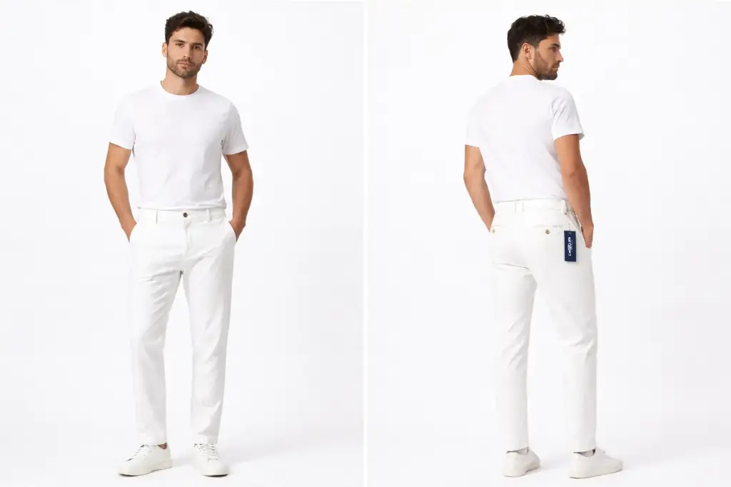 pantalon drill crixler blanco
