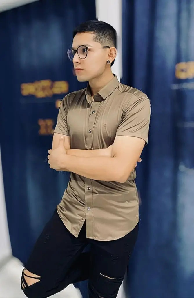 Camisa mc crixler caqui 23-5