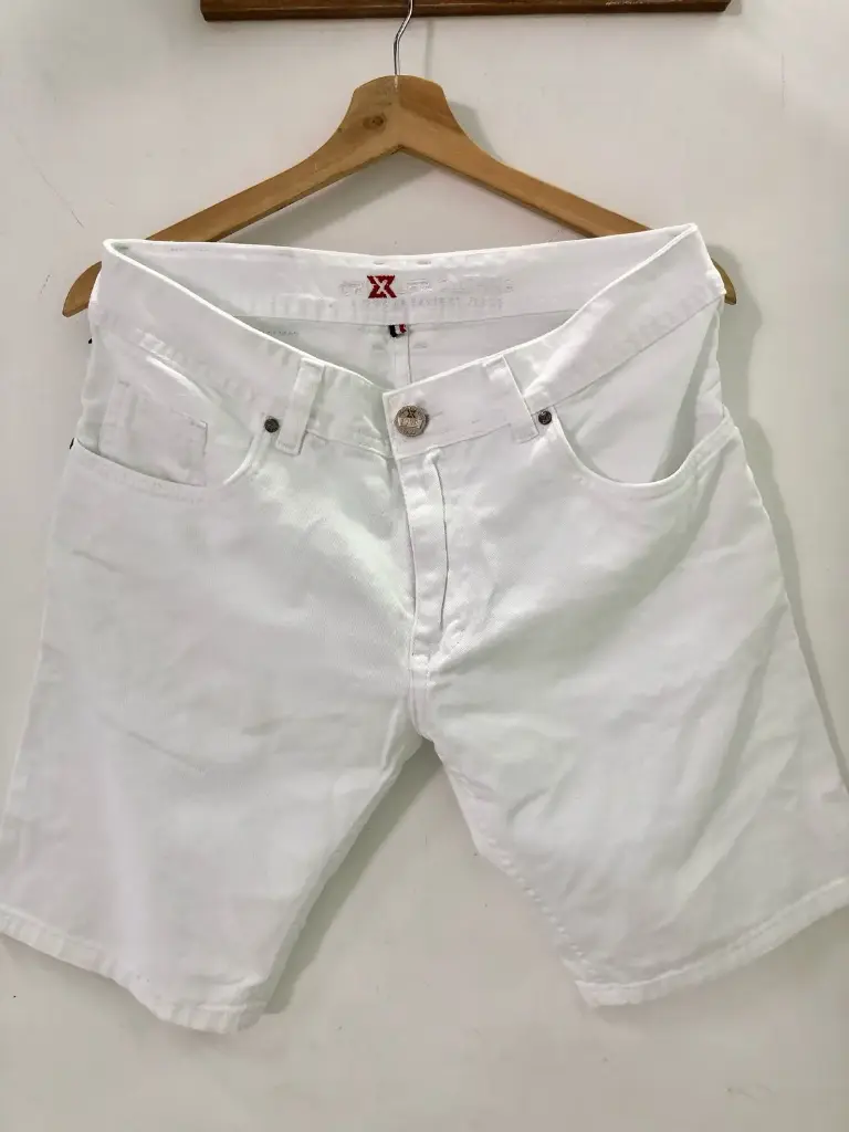 Bermuda jean blanca 4482