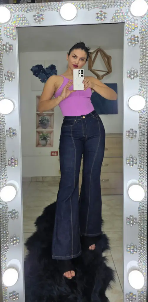 Jean mujer botacampana tache 4554