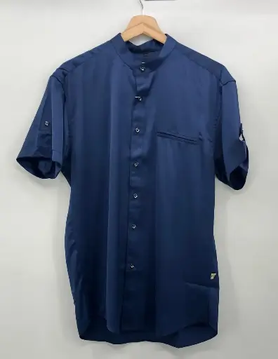 Camisa mc crixler azul osc 081-4