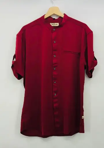 Camisa mc crixler vino 081-5