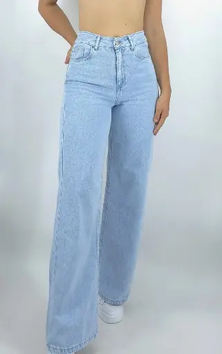 JEAN MUJER WIDE CLARO 4502