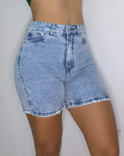Short mujer largo claro 4576
