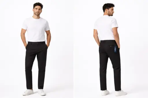 pantalon drill crixler negro